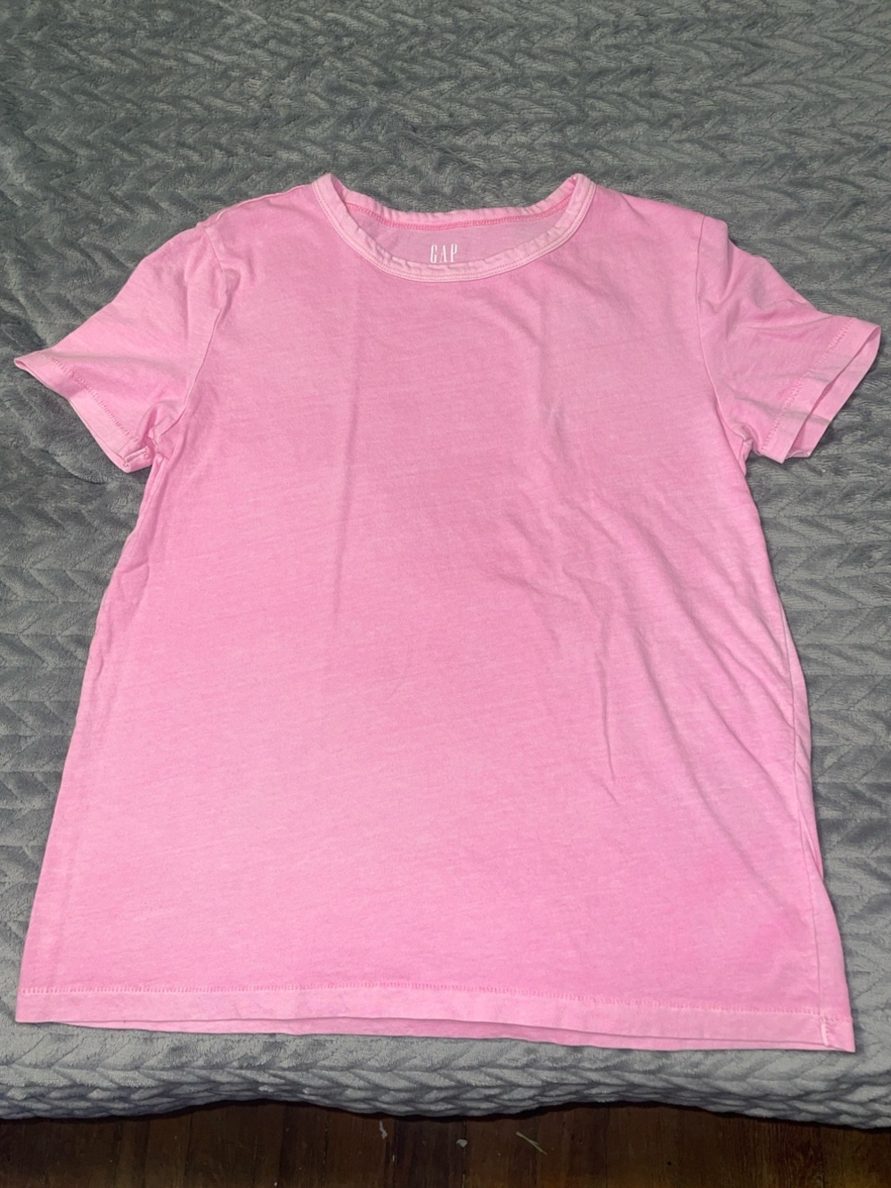 GAP Pink Short Sleeve Crewneck Tee